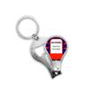 Election Closing Alert Red Alarm Fingernail Clipper Cutter Opener Key Chain Scissor view 1
