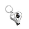 Animal Paper Break Shocks Bad Dogs Fingernail Clipper Cutter Opener Key Chain Scissor view 1
