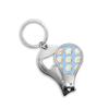 Flush Mahjong Slot Game Art Deco Fashion Fingernail Clipper Cutter Opener Key Chain Scissor view 1
