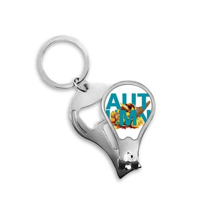 Bumper Harvest Fruits Vegetables Autumn Fingernail Clipper Cutter Opener Key Chain Scissor