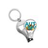 Bumper Harvest Fruits Vegetables Autumn Fingernail Clipper Cutter Opener Key Chain Scissor view 1