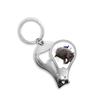 Animal Paper Break Shocks Hippos Fingernail Clipper Cutter Opener Key Chain Scissor view 1