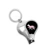 Animal Protect is Everyones Responsibility Fingernail Clipper Cutter Opener Key Chain Scissor view 1
