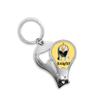 Helmet Cuirass Chevalier Fingernail Clipper Cutter Opener Key Chain Scissor view 1