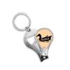 Birds Quack Duck Cucoloris Fingernail Clipper Cutter Opener Key Chain Scissor view 1