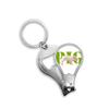 Animal Meat Food Pig Art Deco Fashion Fingernail Clipper Cutter Opener Key Chain Scissor view 1