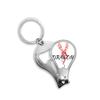 Animal Myth Dragon Oriental Cloud Fingernail Clipper Cutter Opener Key Chain Scissor view 1