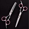 Hair Cutting Scissors, 6 inch Cutting Thinning Styling Tool Hair Scissors Stainless Steel Salon Hairdressing Shears Regular Flat Teeth Blades BY ZZYY (Color : Two Scissors) view 1