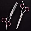 Hair Cutting Scissors, 6 inch Cutting Thinning Styling Tool Hair Scissors Stainless Steel Salon Hairdressing Shears Regular Flat Teeth Blades BY ZZYY (Color : Two Scissors) view 2