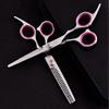 Hair Cutting Scissors, 6 inch Cutting Thinning Styling Tool Hair Scissors Stainless Steel Salon Hairdressing Shears Regular Flat Teeth Blades BY ZZYY (Color : Two Scissors) view 3