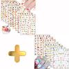 9 Sheets Thanksgiving Nail Art Stickers with 8 Sheets Cartoon Nail Art Stickers view 1