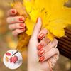 9 Sheets Thanksgiving Nail Art Stickers with 8 Sheets Cartoon Nail Art Stickers view 3