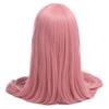60Inch 150Cm Long Women Cosplay Wigs 7 Colors Straight Beige Black Blonde Synthetic Hair Halloween Cosplay Wig Pink 60inches view 1