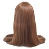 60Inch 150Cm Long Women Cosplay Wigs 7 Colors Straight Beige Black Blonde Synthetic Hair Halloween Cosplay Wig Brown 60inches view 1