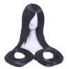 60Inch 150Cm Long Women Cosplay Wigs 7 Colors Straight Beige Black Blonde Synthetic Hair Halloween Cosplay Wig Brown 60inches view 3
