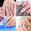 6 Sheets Mahjong Nail Art Stickers with 8 Sheets Heart Nail Art Stickers view 3