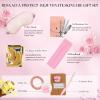 Christmas Gifts for Women, Spa Gifts 28pcs Rose Facial Skin Care Set for Women, Face Cream, Bath Oil, Serum, Shower Accessories - Bath and Body & Facial Kit - Birthday, Valentine's, Bridal Shower view 4