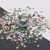 10 Grams/Pack - Christmas Holiday Snowflake Chunky Mixes Series Glitter - Festival Rave Beauty Makeup Face Body Nail Art Craft Tumbler Decoration CH144 view 3
