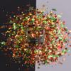 10 Grams/Pack - Christmas Holiday Star Tree Mixes Series Glitter - Festival Rave Beauty Makeup Face Body Nail Art Craft Tumbler Decoration CH141 view 1