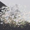 10 Grams/Pack - Christmas Holiday Snowflake Mixes Series Glitter - Festival Rave Beauty Makeup Face Body Nail Art Craft Tumbler Decoration CH139 view 3