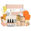 Skin Care Set for Women & Men, 28pcs Facial Kit at Home, Self Care Pamper Set, Birthday Gifts, Orange Spa Gift Baskets for Women, Serum, Face Cream, Bath Oil, Bath Bomb, Mothers Day, Christmas, Dad view 1