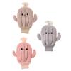 3pcs Scrub Gloves Bathing Mitt Exfoliating Bath Gloves Cactus Puppet Body Scrubber Sponges for Cleaning Facial Scrubber Body Cleaning Brush Face Shampoo Composite Sponge Baby view 1