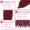 COOKOO Springy Afro Twist Hair 16 Inch 8 packs Pre Fluffed Marley Twist Braiding Hair Spring Twist Hair Afro Twist Hair for Soft Locs Hair Synthetic Hair Extensions for Women(16 Inch,BUG#) view 3