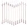 Pointed Cotton Swabs, 800 Pieces Precision Tips Cotton Swabs Spiral Head Cotton Buds with Paper Stick for Makeup Cleaning (4 Packs, 200 Pcs, 1 Pack) view 1