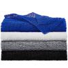 4 Pieces African Net Sponge Exfoliating Long Nylon Bath Cloth African exfoliating net Body Back Scrubber for Smoother Skin and Daily use view 1