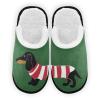 Umidedor Funny Dachshund Dog Slippers For Women Girls, Soft Memory Foam Non-Slip Indoor House Slippers Home Shoes for Bedroom Hotel Travel Spa view 1