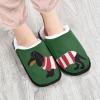 Umidedor Funny Dachshund Dog Slippers For Women Girls, Soft Memory Foam Non-Slip Indoor House Slippers Home Shoes for Bedroom Hotel Travel Spa view 4