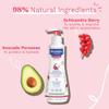 Mustela Baby Soothing Cleansing Gel - Fragrance-Free Hair & Body Wash for Very Sensitive Skin - with Natural Avocado Perseose & Schizandra Berry - 10.14 fl. oz. view 4