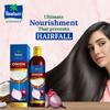 Parachute Advansed Onion Hair Oil with Natural Coconut Oil & Vitamin E, 6.7 Fl.oz. - For Longer, Stronger, Healthier Hair, Promotes Growth, Hair Fall Control, All Hair Types, Blue view 3