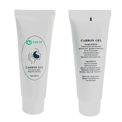 80ML Carbon Peel Cream Gel for Skin Rejuvenation Black Doll,Facial Skin Deep Cleaning with Carbon Gel Nano Activated Carbon for Laser (1pc)