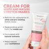 Cicatrissim White Stretch Mark Cream for White and Old Striae - Softens Stretch Marks, Evens Skin Tone, and Firms Skin - All Skin Types - 150g view 2