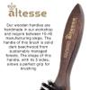 Altesse 320 PM Boar Bristle Beard Brush for Men Beard and Mustache Beard Grooming Kit Dark Beechwood Small Beard Brush Mini with 3 Rows of 100% Firm Boars Hair Beard Brush (5.5") Handmade in France view 4