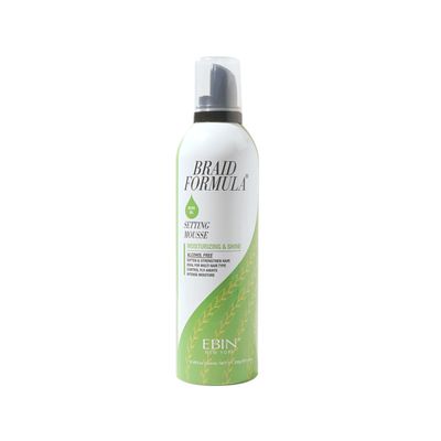 EBIN NEW YORK Braid Formula Setting Mousse (12.49 oz, Olive Oil)