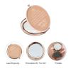 REHALY Daughter Wedding Gift from Mom Dad, Bride Gifts for Wedding Day, Unique Wedding Keepsake Gifts for Daughter from Mom on Wedding Day, Rose Gold Compact Mirror for Her view 2