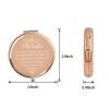 REHALY Daughter Wedding Gift from Mom Dad, Bride Gifts for Wedding Day, Unique Wedding Keepsake Gifts for Daughter from Mom on Wedding Day, Rose Gold Compact Mirror for Her view 4