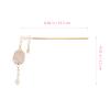 Beaupretty Floral Tassel Hair Forks Elegant Chinese Hairpins for Traditional Styles Lightweight and Smooth for All Hair Types for Updos and Special Occasions view 3