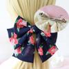 Beautiful Flower Bowknot Hair Barrettes Handmade Chiffon Hair Clip for Women Girls view 2