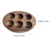 FOMIYES 1pc Wooden Display Box Compartment Organizer for Bottles for Home Travel Storage Elegant Design for Collection view 3