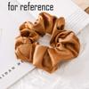12 Pcs Multicolor Satin Hair Scrunchies Elastic Hair Band Hair Accessories Ponytail Hair Ties view 3