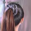 10 Pcs Winter Velvet Hair Scrunchies Colorful Hair Band Elastics Hair Ties Hair Accessories view 4
