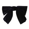 1 Piece Halloween Black Velvet Bowknot Hair Clips Gothic Retro Large Bowknot Ribbon Hair Clips Cosplay Hairpin view 1
