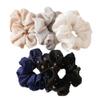 10 Pcs Chiffon Hair Scrunchies Stars Print Hair Bands Hair Elastic Bobbles Hair Ties Ponytail Holder view 1