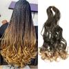 20 Inch Synthetic Loose Deep Crochet Braids Hair Pre Stretched Ombre Braiding Hair Extensions For Black Women OT27-30 20inches 1Pcs/Lot view 2