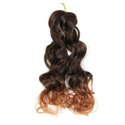20 Inch Synthetic Loose Deep Crochet Braids Hair Pre Stretched Ombre Braiding Hair Extensions For Black Women T1B30 20inches 1Pcs/Lot