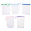 20pcs Soap Mesh Bag Exfoliating Soap Pouch Soap Lather Bag Foaming Nets Mesh Soap Facial Tool Bathing Soap Pouch Soap Saver Pouch Manual Soap Flower Pe view 1