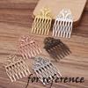 5 Pcs Retro Bronze Metal Side Comb Chinese Style Hairpin Topknot Hair Clip Bridal Hair Accessories Hair Pin view 3
